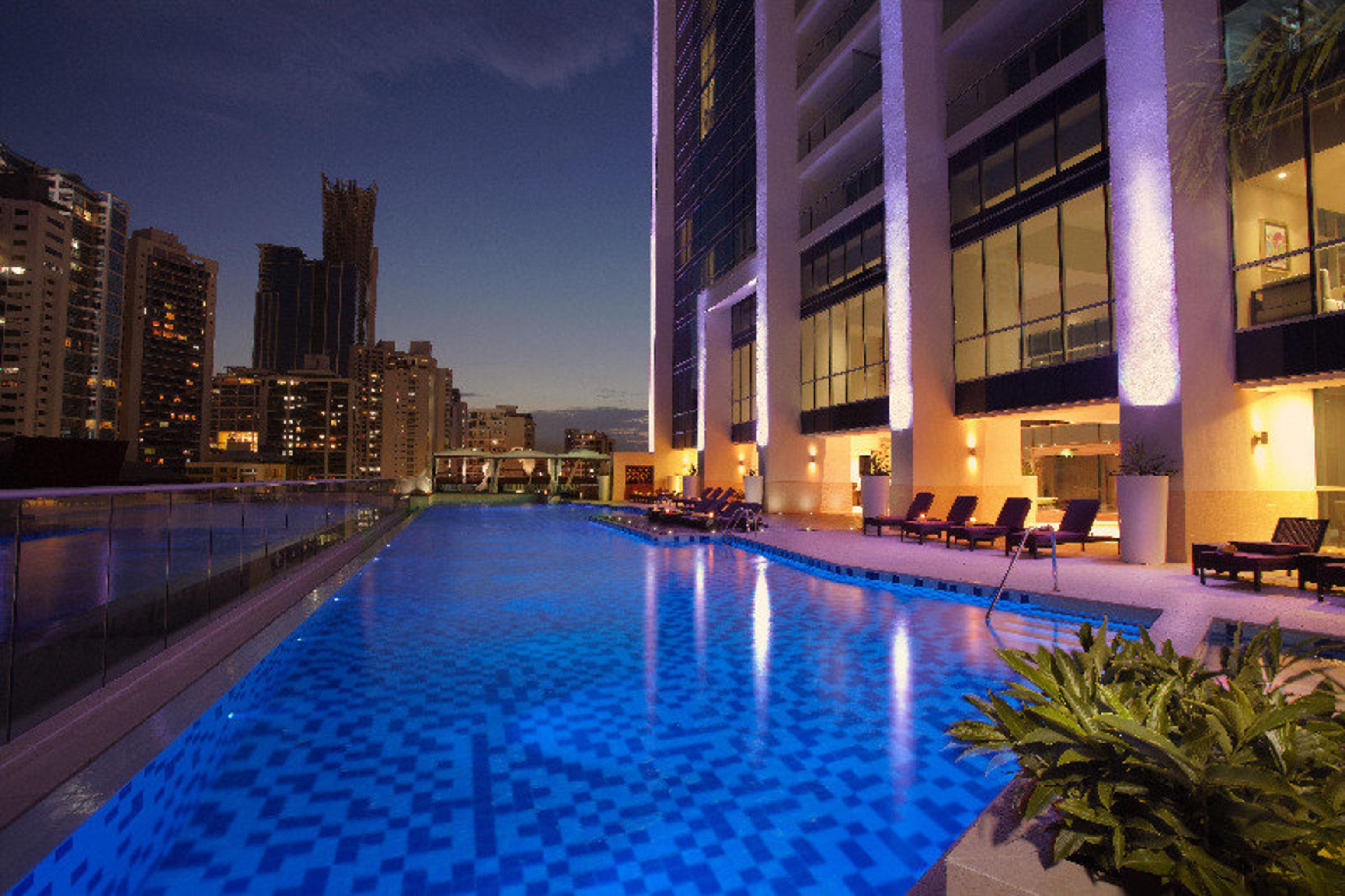 Megapolis Hotel Panama Fasiliteter bilde The swimming pool at the hotel