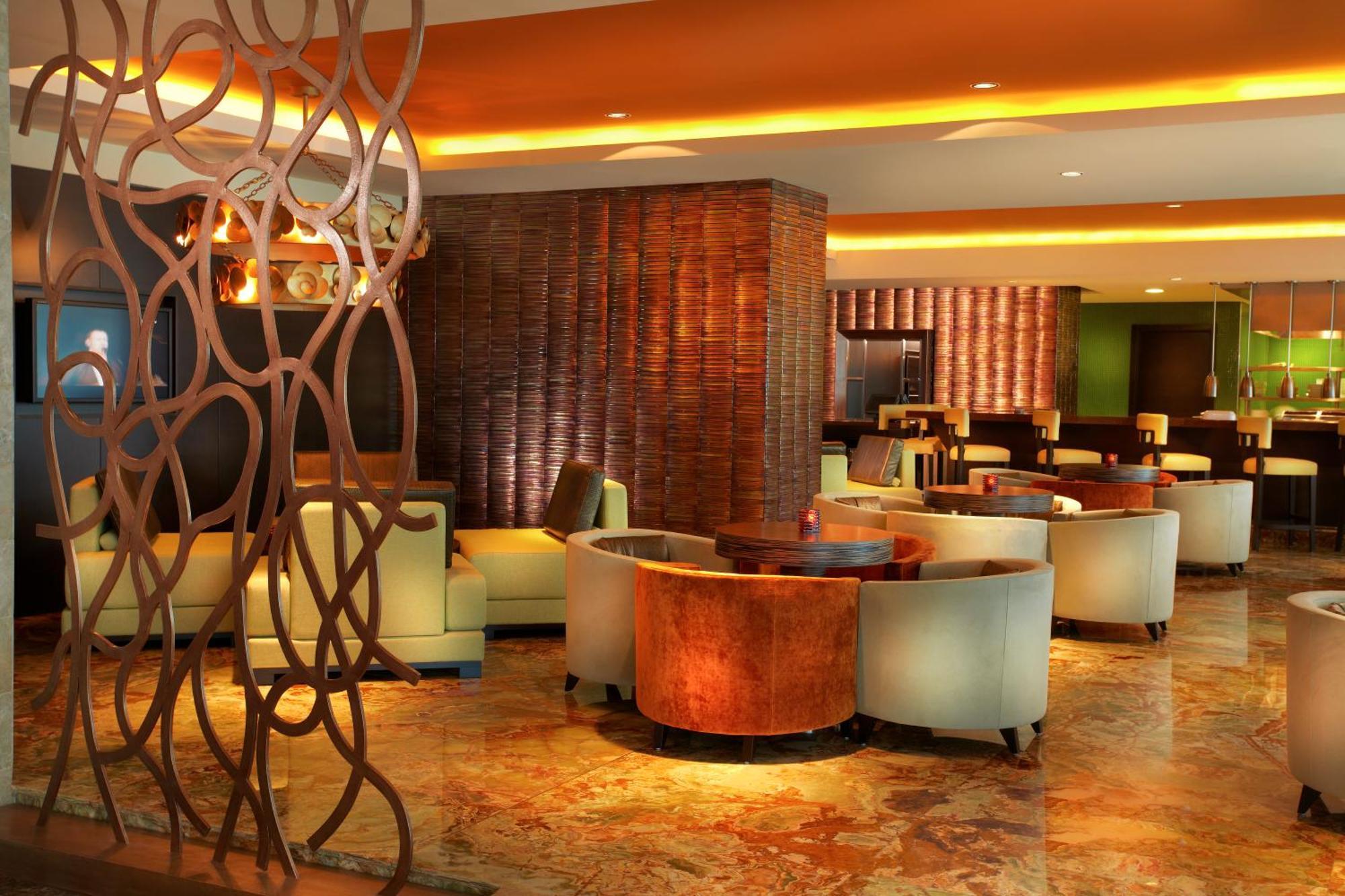 Megapolis Hotel Panama Restaurant bilde The lobby